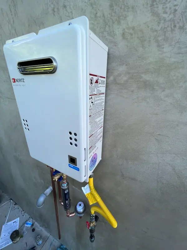 Tankless water heater installation for Pine Mountain homes