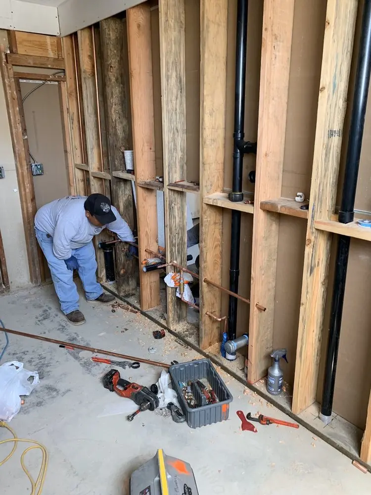 Commercial rough-in plumbing for Water Heater Replacement in Pine Mountain